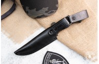Нож Ш-4 Z160CDV18 стоунвош черный эластрон 