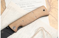 Нож складной НСК Стерх - сталь ШХ15 черный/орех 