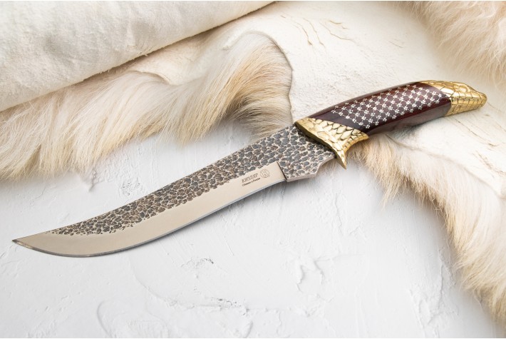 Нож Змея Х12МФ унцукульская насечка 