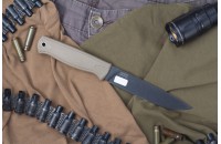 Нож Otus (Отус) Blackwash песочный 