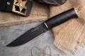 Нож Ш-5 Барс AUS-8 стоунвош черный кожа