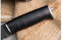 Нож Ш-5 Барс AUS-8 стоунвош черный кожа 