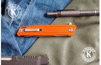 Нож складной Rapid Рапид D2 G10 плашки оранжевые 