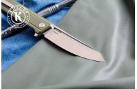 Нож складной Rapid Рапид D2 G10 плашки зеленые 