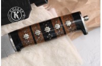 Нож Ш-5 барс AUS-8 унцкульская насечка 