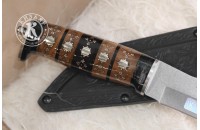 Нож Ш-5 барс AUS-8 унцкульская насечка 