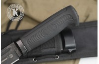 Нож Колыма-1 AUS-8 стоунвошь черный MOLLE black 