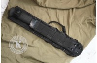 Нож Колыма-1 AUS-8 стоунвошь черный MOLLE black 