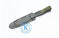 Нож НР-18 с символикой Министерства обороны AUS-8 эластрон олива 