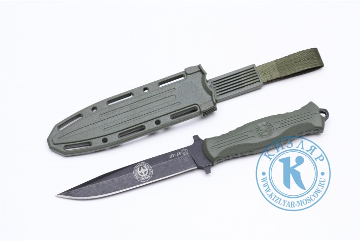 Нож НР-18 с символикой ВВС AUS-8 олива элатрон модель №3 
