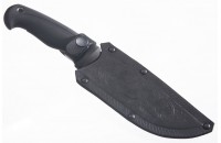 Нож Фазан AUS-8 стоунвош черный эластрон 