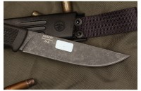 Нож Руз D2 стоунвош черный эластрон 