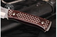 Нож Стриж AUS-8 унцукульская насечка 