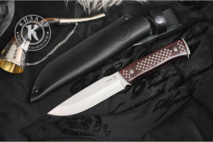 Нож Стриж AUS-8 унцукульская насечка 