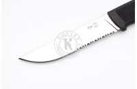 Нож Руз AUS-8 серрейтор эластрон 