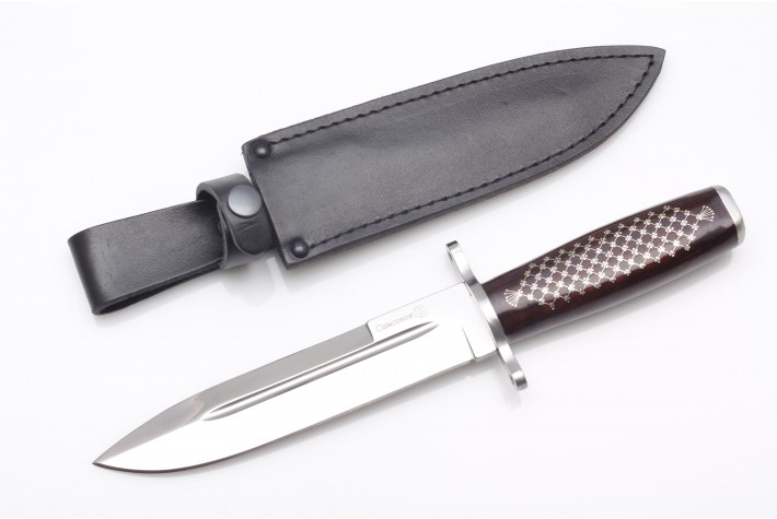 Нож Самсонов AUS-8 унцукульская насечка 