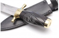 Нож Самсонов 110х18 граб латунь 