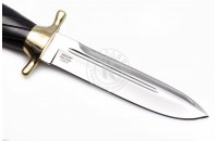 Нож Самсонов 110х18 граб латунь 