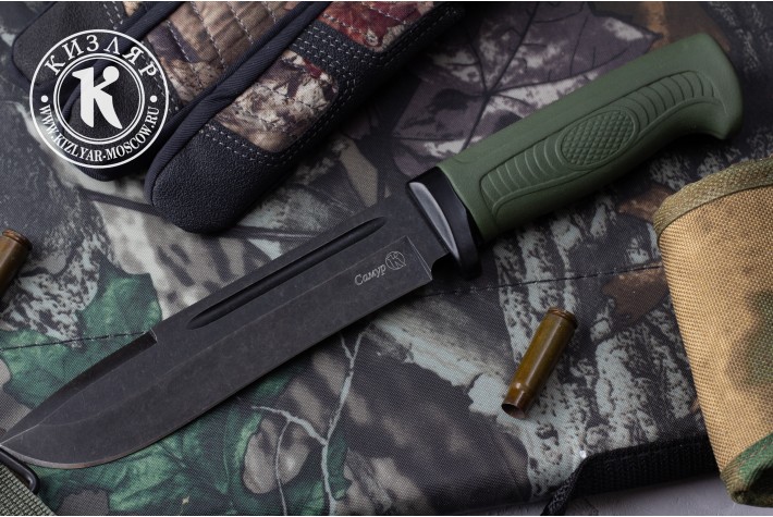 Нож Самур MOLLE олива 