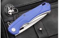 Нож складной А 01 D2 G10 синий 