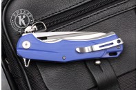 Нож складной А 01 D2 G10 синий 