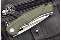 Нож складной А 01 D2 G10 зеленый 