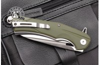 Нож складной А 01 D2 G10 зеленый 