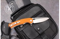 Нож складной А 01 D2 G10 оранжевый 