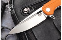 Нож складной А 01 D2 G10 оранжевый 