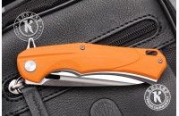 Нож складной А 01 D2 G10 оранжевый 