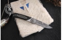 Лимитированный Нож НСК Байкер-1 дамасск унцукульская насечка 