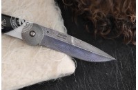 Лимитированный Нож НСК Байкер-1 дамасск унцукульская насечка 