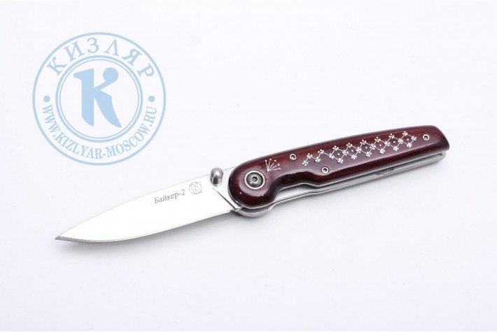 Нож НСК Байкер-2 AUS-8 унцукульская насечка 