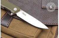 Нож складной Чила D2 G10 олива 