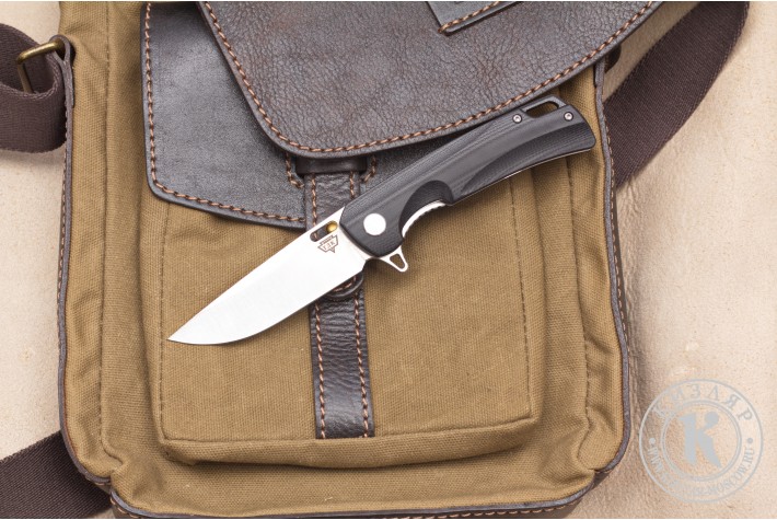 Нож складной Нус D2 G10 черный 