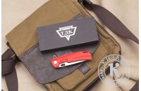 Нож складной Нус D2 G10 красный 