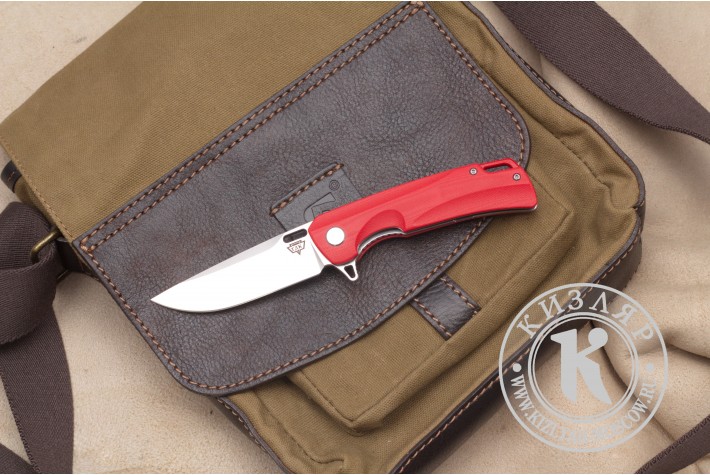 Нож складной Нус D2 G10 красный 