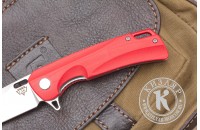 Нож складной Нус D2 G10 красный 