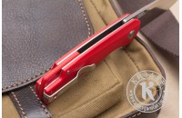 Нож складной Нус D2 G10 красный 