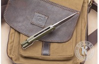 Нож складной Нус D2 G10 олива 