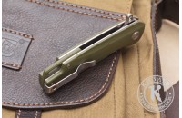 Нож складной Нус D2 G10 олива 