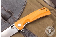 Нож складной Нус D2 G10 оранжевый 