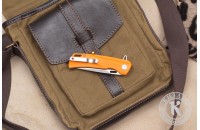 Нож складной Нус D2 G10 оранжевый 