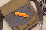 Нож складной Нус D2 G10 оранжевый 