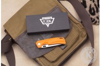 Нож складной Нус D2 G10 оранжевый 