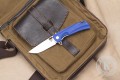 Нож складной Нус D2 G10 синий