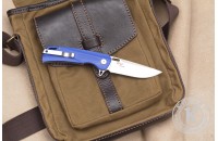 Нож складной Нус D2 G10 синий 