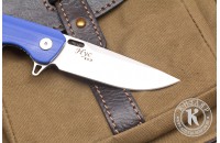 Нож складной Нус D2 G10 синий 