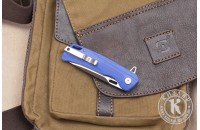 Нож складной Нус D2 G10 синий 