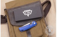 Нож складной Нус D2 G10 синий 